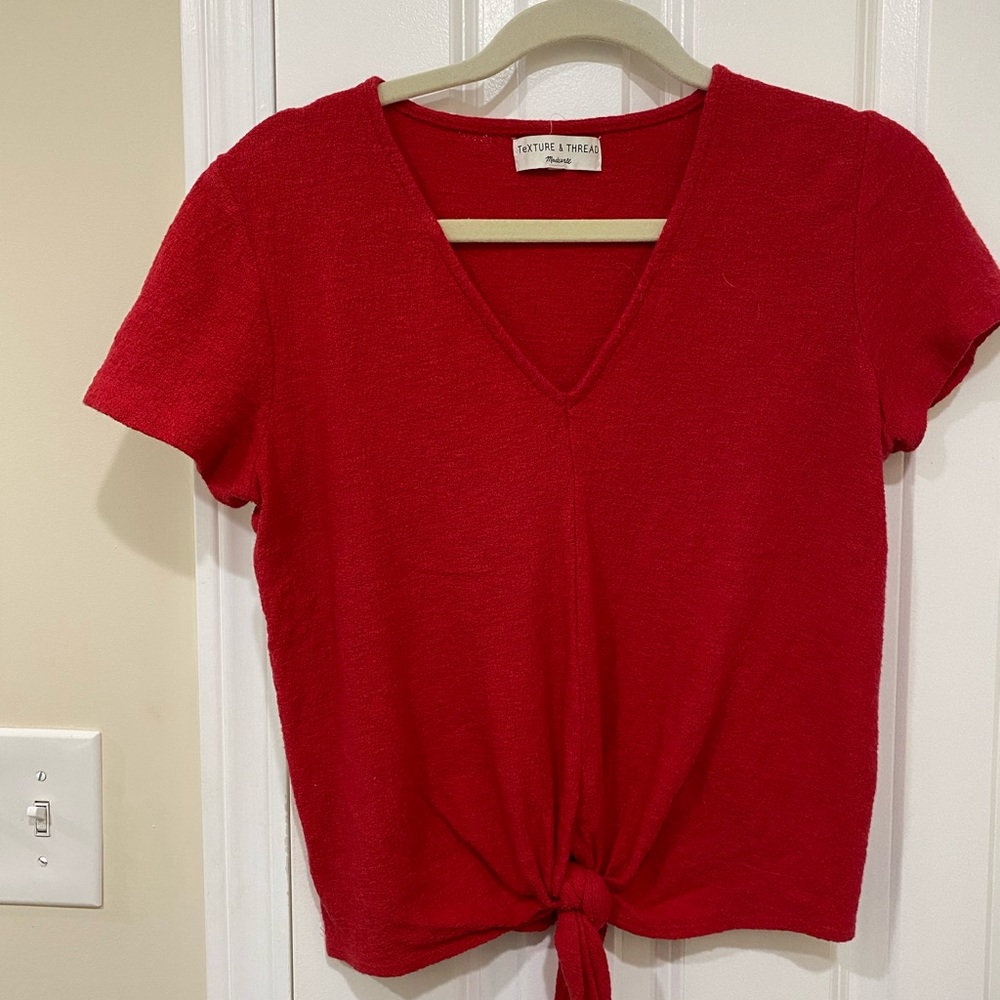 Madewell v neck tshirt